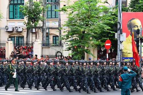 Những Nữ chiến sỹ biệt động gây ấn tượng mạnh trong những ngày A80 tại Hà Nội