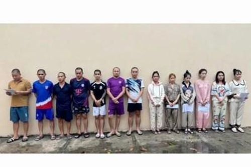Khởi tố 13 đối tượng tổ chức sử dụng trái phép ma túy tại quán karaoke X-Men