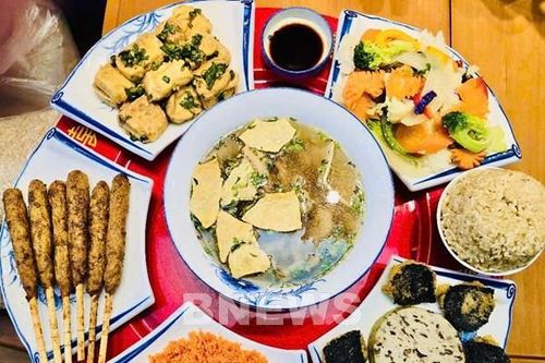 Gợi ý mâm cỗ chay dễ làm cúng Rằm tháng 7