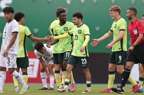 U23 Australia thắng 14-0 ở bảng đấu có Trung Quốc