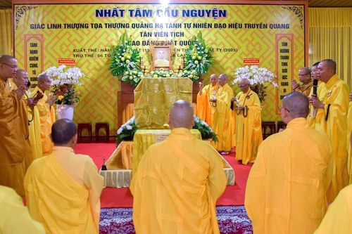 Lễ nhập kim quan Thượng tọa Thích Quảng Tánh (1970-2025)