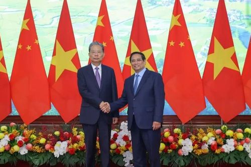 Thủ tướng hội kiến Ủy viên trưởng Nhân đại toàn quốc Trung Quốc
