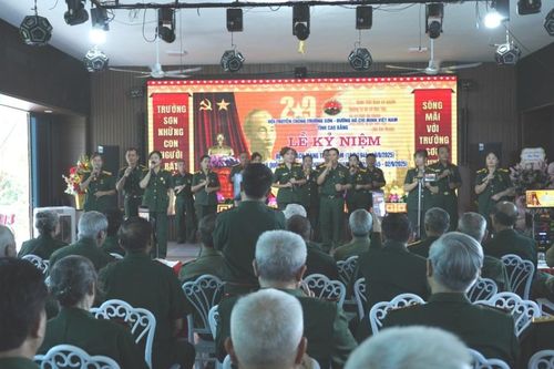 Hội Truyền thống Trường Sơn - Đường Hồ Chí Minh tỉnh kỷ niệm 80 năm Cách mạng Tháng Tám và Quốc khánh 2/9
