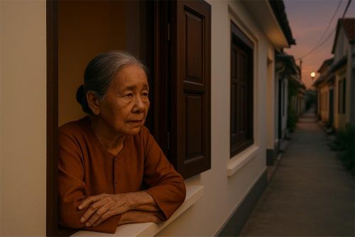 Vu lan: Khi 'tấm lòng' được chuyển phát nhanh, còn mẹ già cô đơn tựa cửa