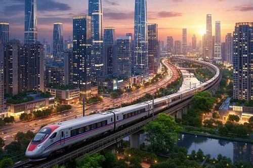 Ga đường sắt tốc độ cao tại Ninh Bình có quy mô 3.420ha