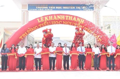 Đồng Tháp khánh thành Trường Tiểu học Nguyễn Thị Tốt