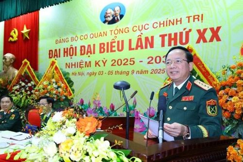 Quyết tâm xây dựng Đảng bộ Cơ quan Tổng cục Chính trị vững mạnh toàn diện, 'mẫu mực, tiêu biểu'