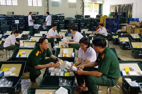 Vững bước kho quân y chiến lược