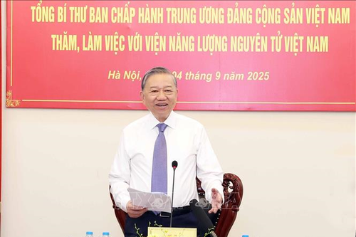 Tổng Bí thư Tô Lâm: Phát triển ứng dụng năng lượng nguyên tử phải là chiến lược lâu dài