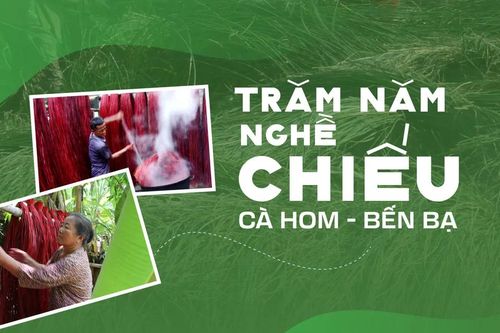 Trăm năm nghề chiếu Cà Hom - Bến Bạ