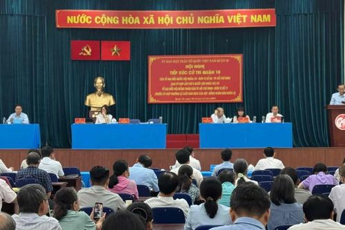 Có thể luật hóa việc tổ chức tiếp xúc cử tri trực tuyến