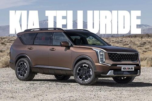 Kia Telluride 2026 'lộ hàng', sẵn sàng đấu Toyota Grand Highlander
