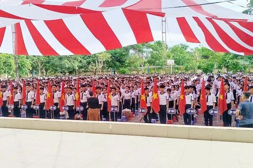 Học sinh miền Tây háo hức chờ nghe tiếng trống khai giảng năm học mới