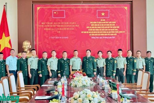Các hoạt động đối ngoại Biên phòng dịp Quốc khánh