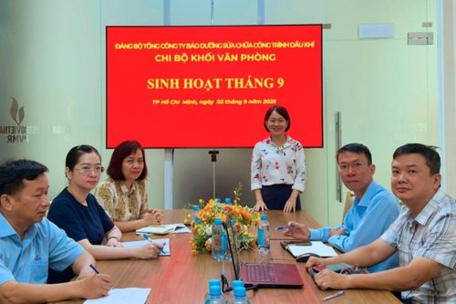 Đảng bộ PVMR tiếp tục đổi mới, nâng cao chất lượng sinh hoạt chi bộ trong giai đoạn mới