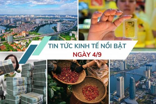 Tin tức kinh tế ngày 4/9: Xuất khẩu cà phê lập kỷ lục