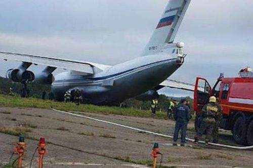 Vận tải cơ quân sự Il-76 gặp nạn ở Nga