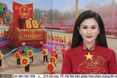 BTV Minh Trang Thời sự VTV gây sốt