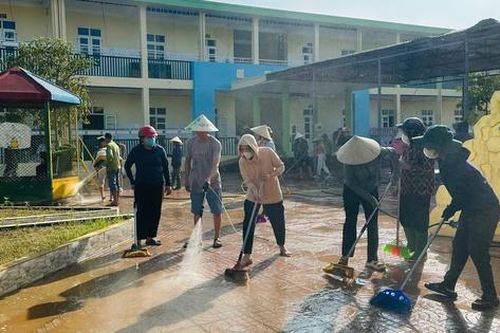 Các trường học ở Hà Tĩnh sẵn sàng tổ chức lễ khai giảng sau bão