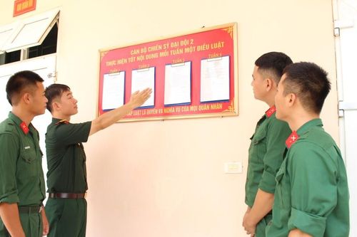 Văn hóa pháp luật ở Trung đoàn 123