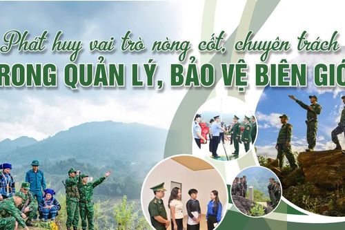Phát huy vai trò nòng cốt, chuyên trách trong quản lý, bảo vệ biên giới