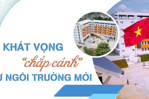 KHÁT VỌNG 'CHẮP CÁNH' TỪ NGÔI TRƯỜNG MỚI