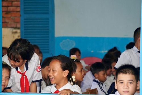 Trường tình thương rộn ràng trước ngày khai giảng