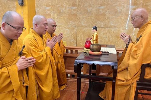 TPHCM: Chư Tăng trường hạ chùa Tuyền Lâm tác pháp Tự tứ khóa An cư kiết hạ Phật lịch 2569