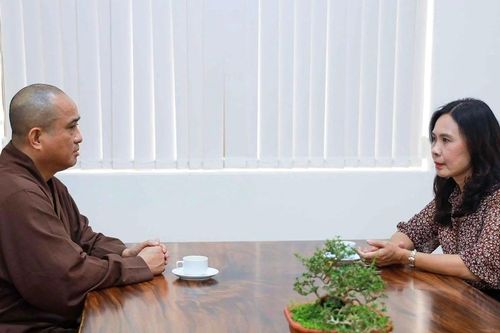 Phó Trưởng ban Tôn giáo Chính phủ Trần Thị Minh Nga thăm Báo Giác Ngộ nhân Đại lễ Vu lan Phật lịch 2569