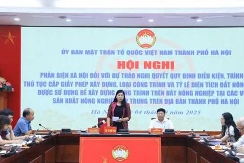 Thủ tục minh bạch để phát triển nông nghiệp bền vững