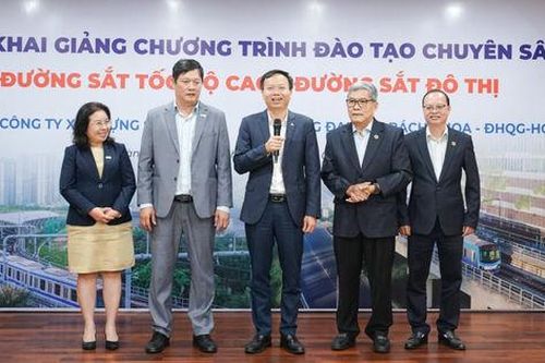 Đẩy mạnh đào tạo về đường sắt tốc độ cao