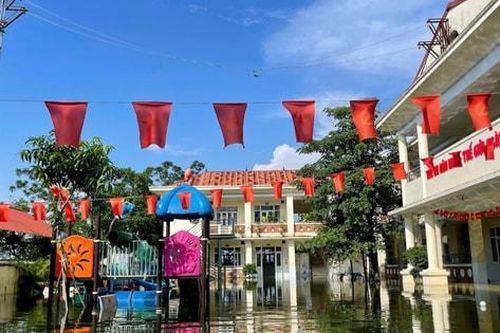 Xuân Mai vượt lũ, đón khai giảng năm học mới 2025-2026
