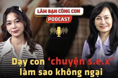Nói với con về sex, làm sao để không ngại?