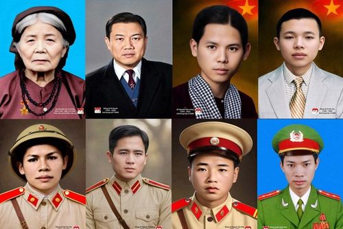 Trao tặng 8 di ảnh Anh hùng Liệt sĩ Công an Nhân dân