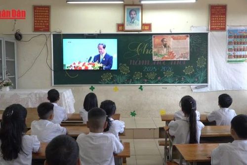 Đặc biệt lễ khai giảng trực tuyến toàn ngành Giáo dục