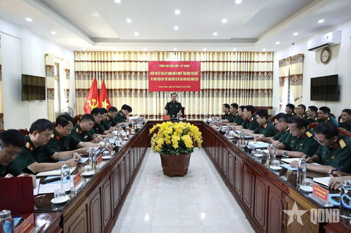 Kiểm tra đơn vị vững mạnh toàn diện 'mẫu mực, tiêu biểu' và thực hiện quy chế dân chủ cơ sở tại Kho K822