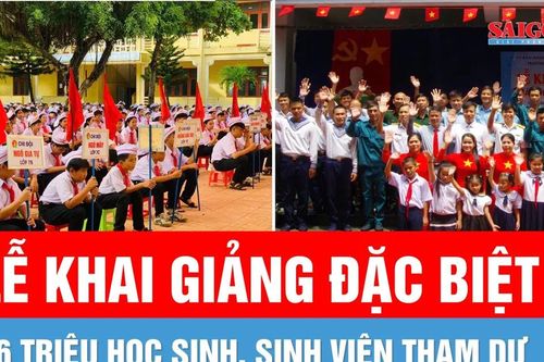 Khai giảng năm học 2025-2026: Sẻ chia, kỳ vọng và khát vọng vươn lên