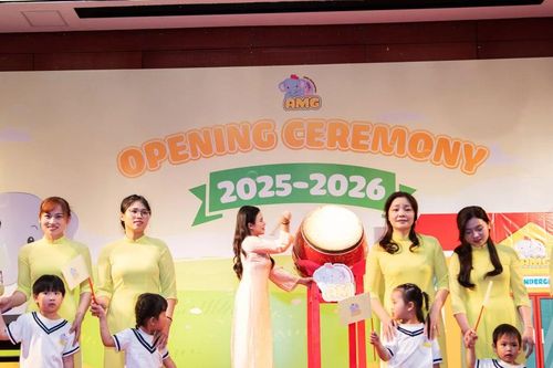 Khai giảng năm học 2025 – 2026: AMG Kindergarten tiên phong giáo dục toàn diện