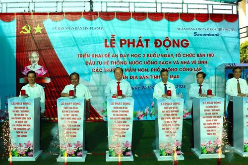 Cà Mau triển khai các đề án giáo dục với kinh phí gần 1.300 tỷ đồng