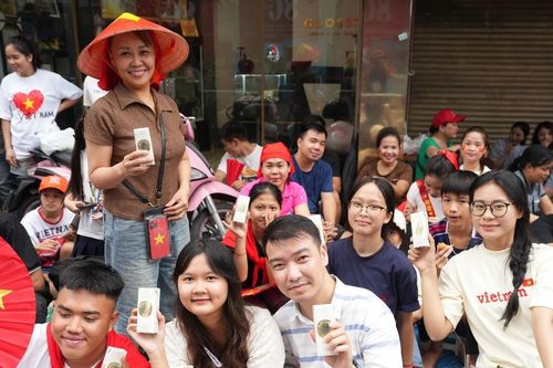 Mộc Châu Creamery phục vụ nhân dân vui Ngày hội non sông