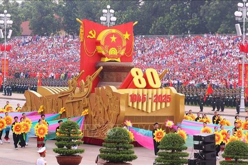 Điện, thư, thông điệp chúc mừng Kỷ niệm 80 năm Quốc khánh nước Cộng hòa xã hội chủ nghĩa Việt Nam