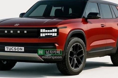 Xem trước mẫu xe Hyundai Tucson thế hệ mới với thiết kế vuông vức