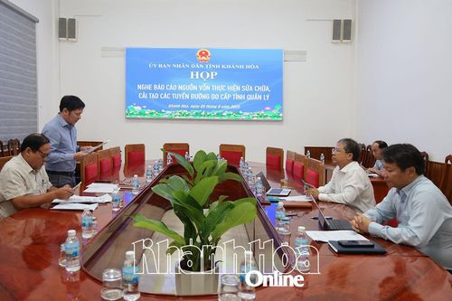 Bố trí nguồn vốn sửa chữa, cải tạo các tuyến đường do tỉnh quản lý