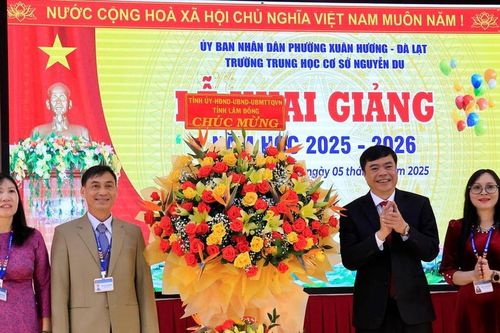 Trường THCS Nguyễn Du phấn đấu hoàn thành xuất sắc nhiệm vụ năm học 2025 - 2026