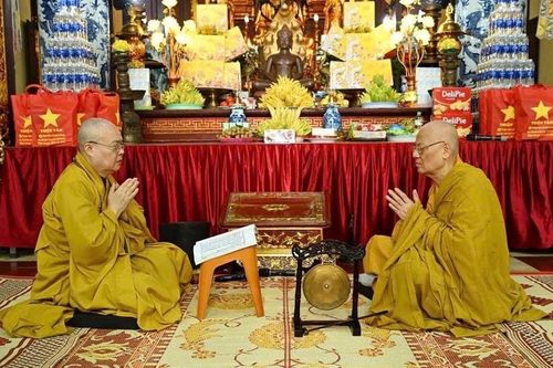 Hà Nội: Lễ Tự tứ tại trường hạ tùng lâm Quán Sứ