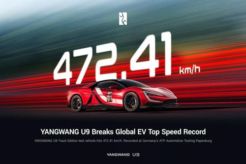 Cuộc đua tốc độ của siêu xe điện: Top 1 chạm ngưỡng gần 500 km/h