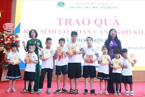 Trường Võ Thị Sáu khai giảng: ươm mầm sáng tạo, hạnh phúc