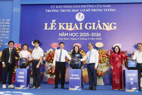 Trường THCS Trưng Vương hội nhập kỷ nguyên số