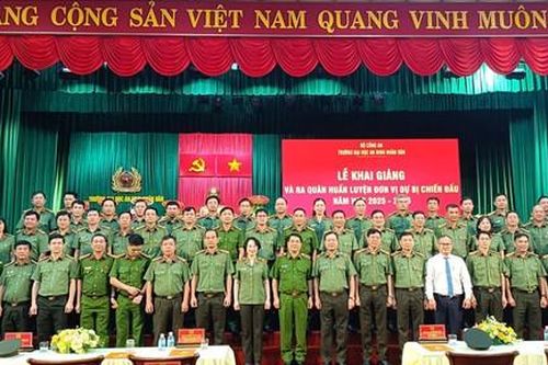 Các trường Công an nhân dân phía Nam khai giảng năm học mới
