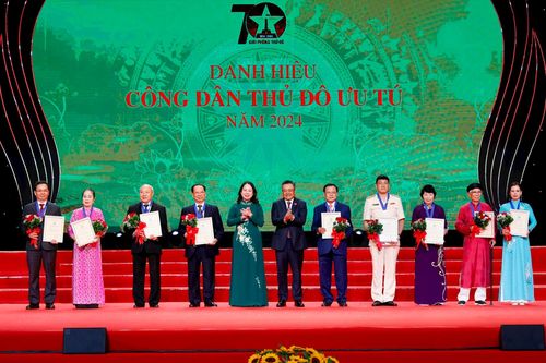 Hà Nội: Đề xuất danh sách 10 'Công dân Thủ đô ưu tú' năm 2025
